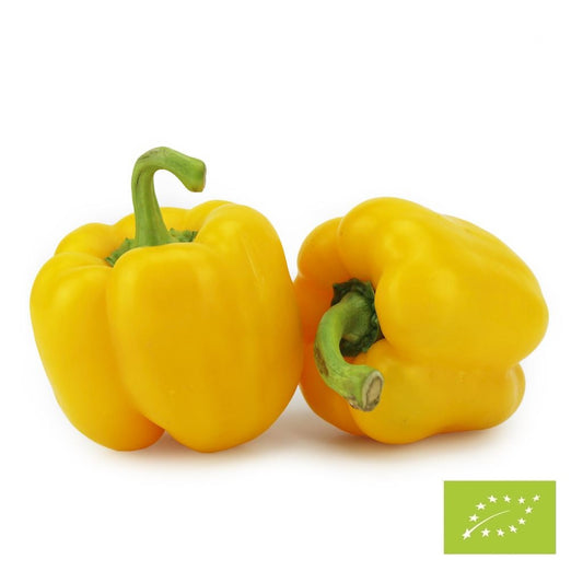Papryka żółta świeża bio - około 5 kg